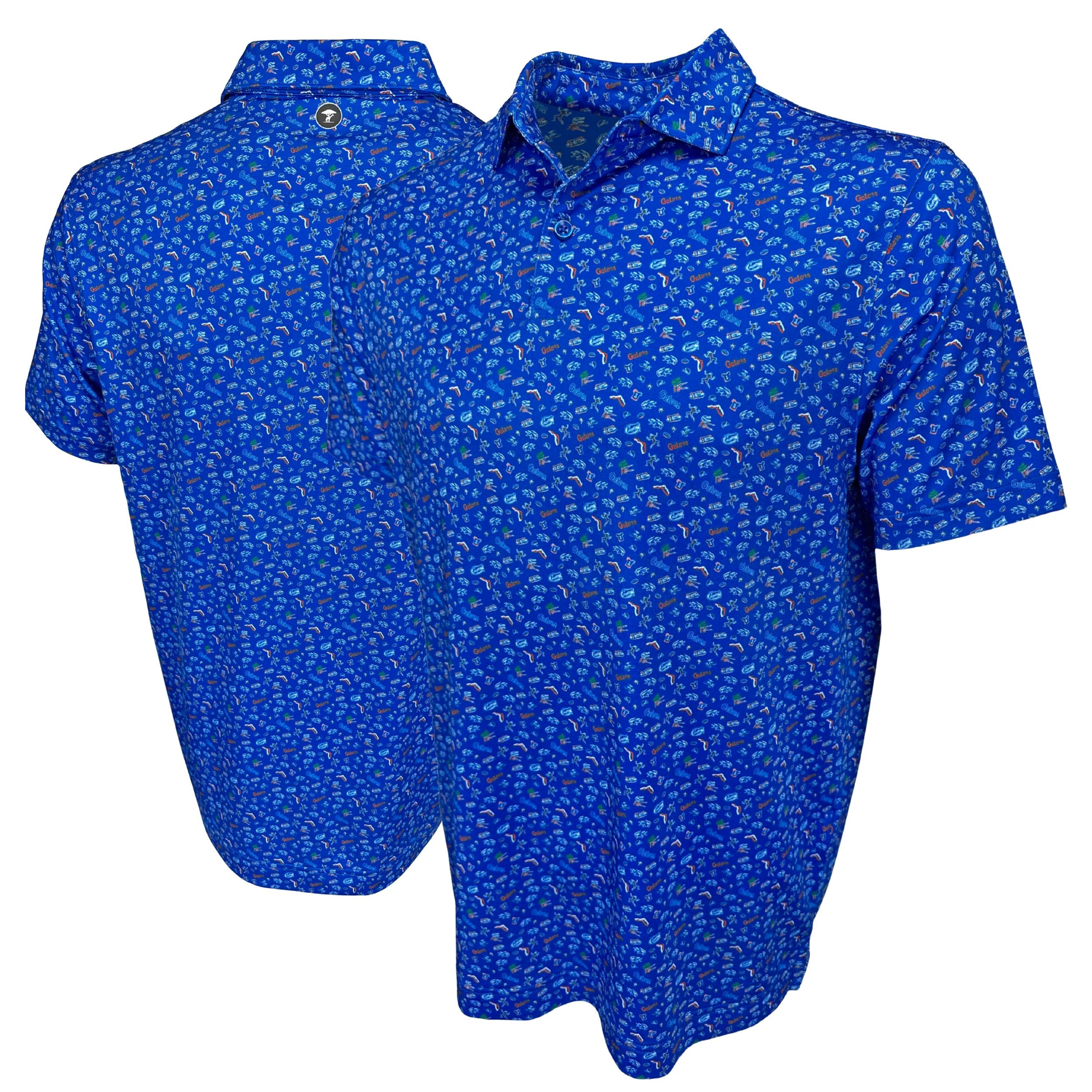 The UF Swamp Saturday Print Polo